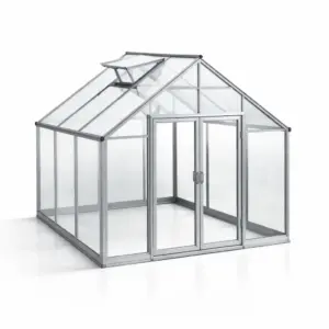 Serra da giardino in alluminio e vetro temperato