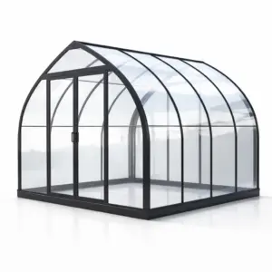 Serra da giardino in alluminio e policarbonato 2.5m x 2m x 2m