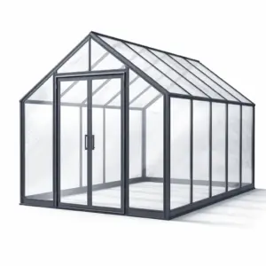 Serra da giardino in alluminio e policarbonato 250x190x195 cm